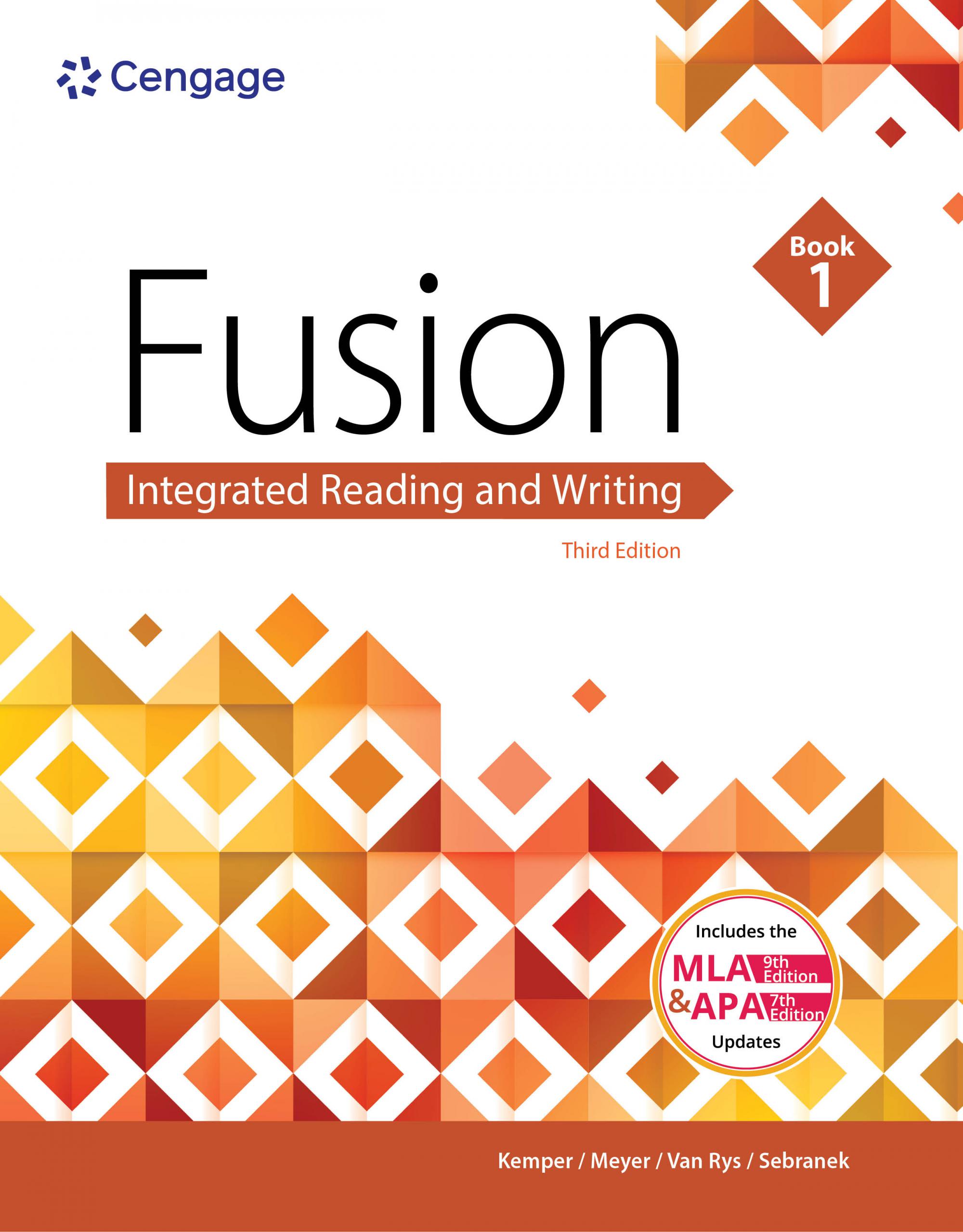 Fusion: Integrated Reading & Writing, Book 1 (w/ MLA9E Updates)